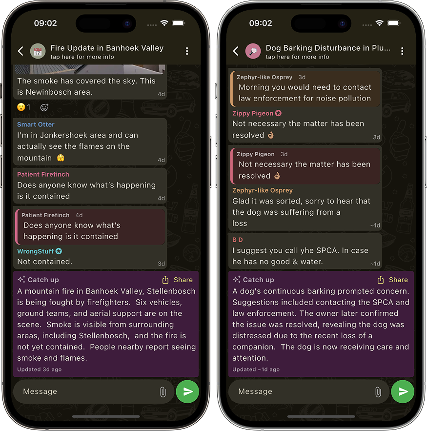 ESP Community Chat Screenshot