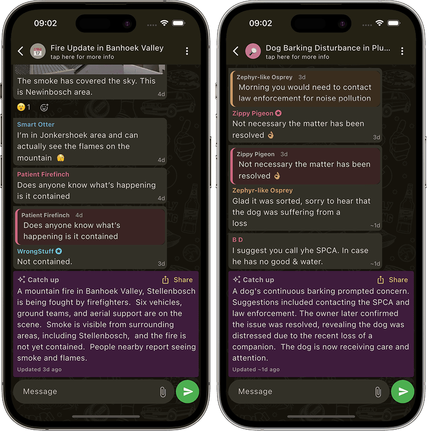 ESP Community Chat Screenshot